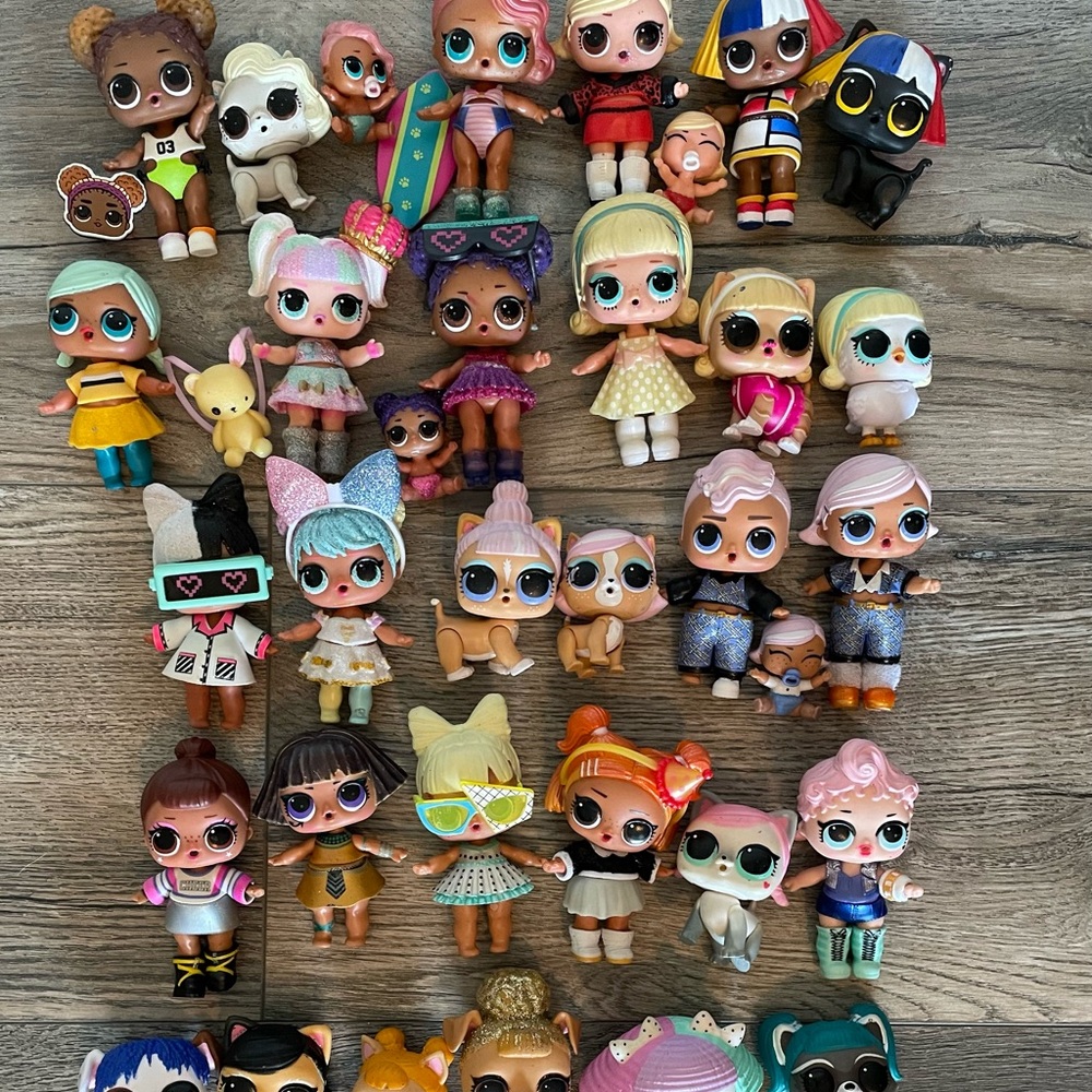 LOL surprise doll lot